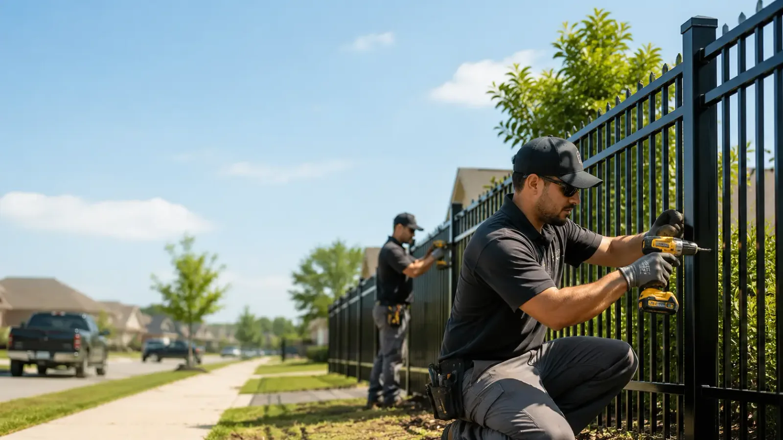 Metal Fence Installation in Puryear, TN